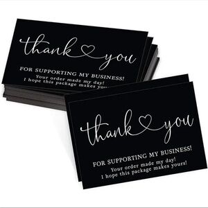 100 Thank You Cards